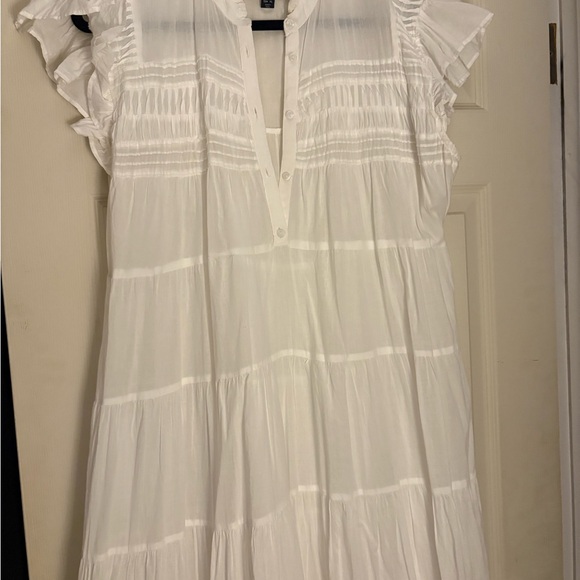 Boston Proper White Maxi dress - Picture 3 of 3